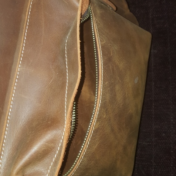 Leather backpack main image 4